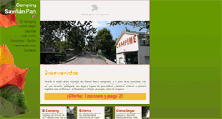 Desktop Screenshot of campingsavinan.com